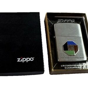 VTG Chase Manhattan Bank Executive Zippo Lighter Matte Finish